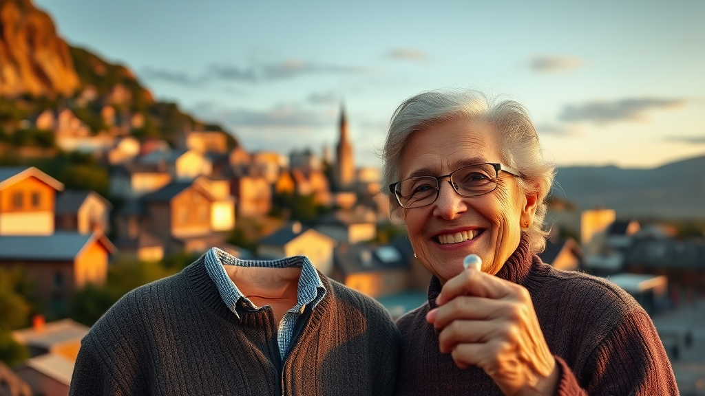 실버타운 입주 전 자금 계획 (realistic 스타일)