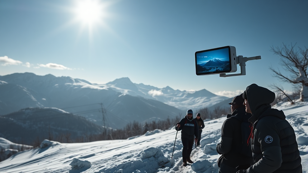 백록담 CCTV 실시간 확인 (realistic 스타일)