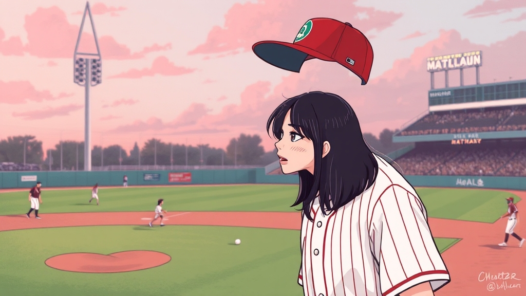 유희관의 최종 선택 (illustration 스타일)