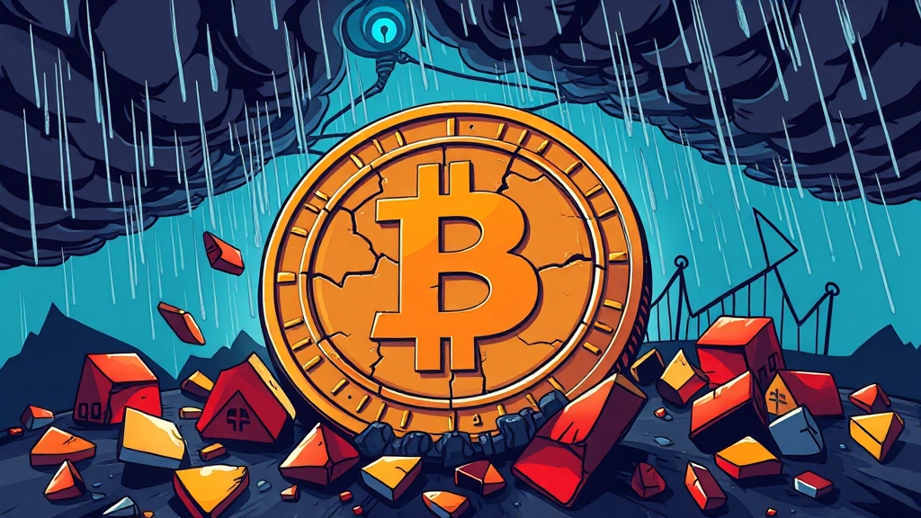 스테이블코인의 리스크 요소 (cartoon 스타일)