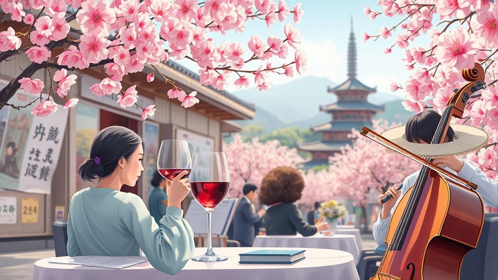 문화 예술을 즐기다: 3월의 특별한 전시와 공연 (realistic 스타일)