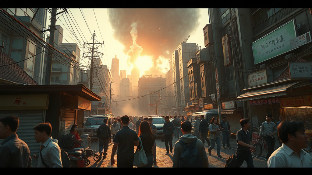 카카오 아지트 협박 사건 개요 (realistic 스타일)