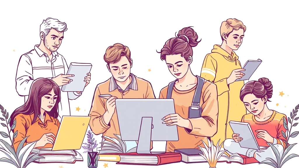 나에게 맞는 강좌 찾기: 다양한 분야 소개 (illustration 스타일)