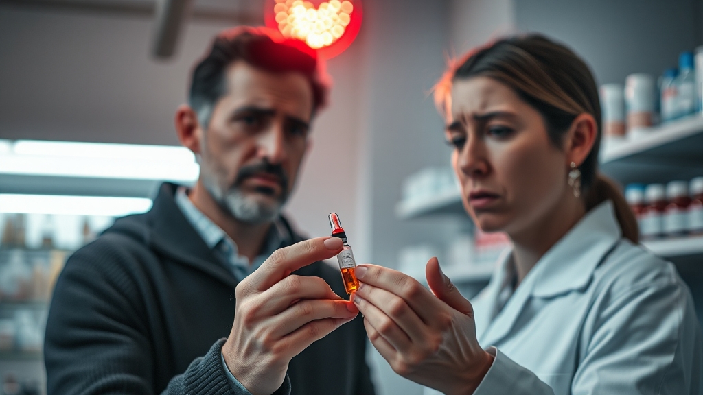 아르기닌 섭취 시 주의사항 (realistic 스타일)