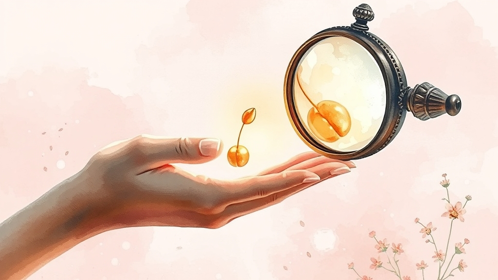 임신 극초기 증상 시기 (watercolor 스타일)