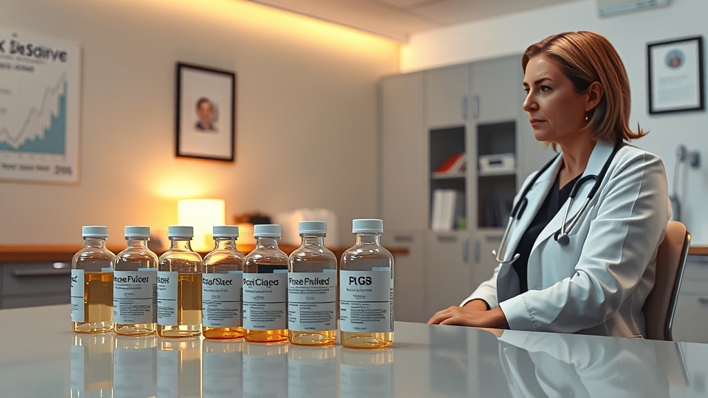 약물 복용, 전문가 상담은 필수! (realistic 스타일)