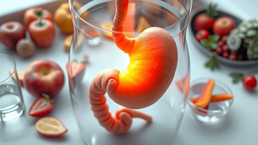 췌장염 vs 췌장암 증상 비교 및 예방 (realistic 스타일)
