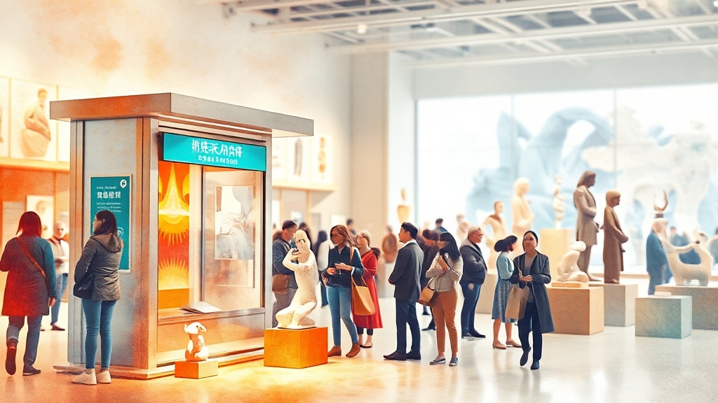 행사장 위치 및 교통편 (watercolor 스타일)