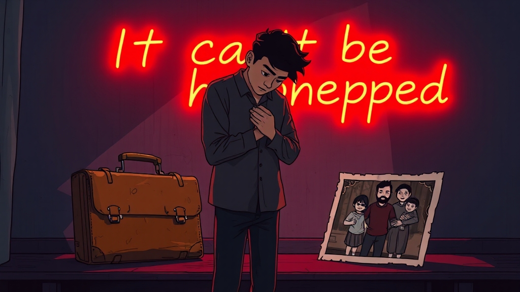 영화 ‘어쩔수가없다’ 줄거리 분석 (cartoon 스타일)