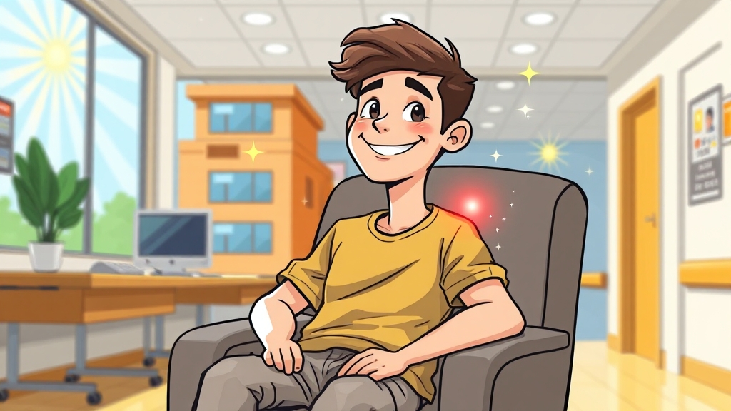 만성 임파선염, 어떻게 관리해야 할까요? (cartoon 스타일)