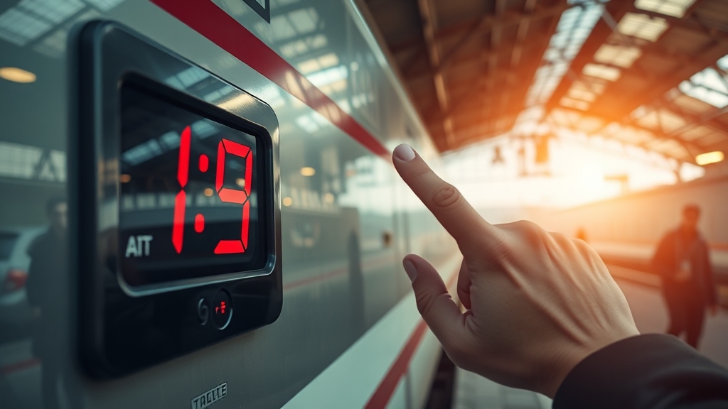 추석 기차표 예매 성공 전략 (realistic 스타일)