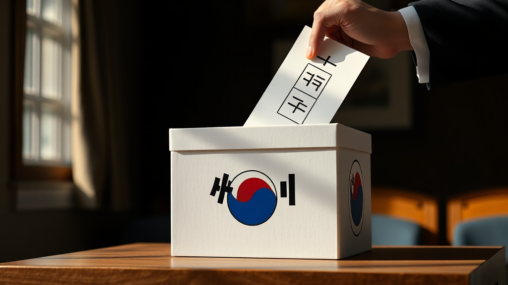 국제 부정선거 네트워크 연루 의혹 (realistic 스타일)