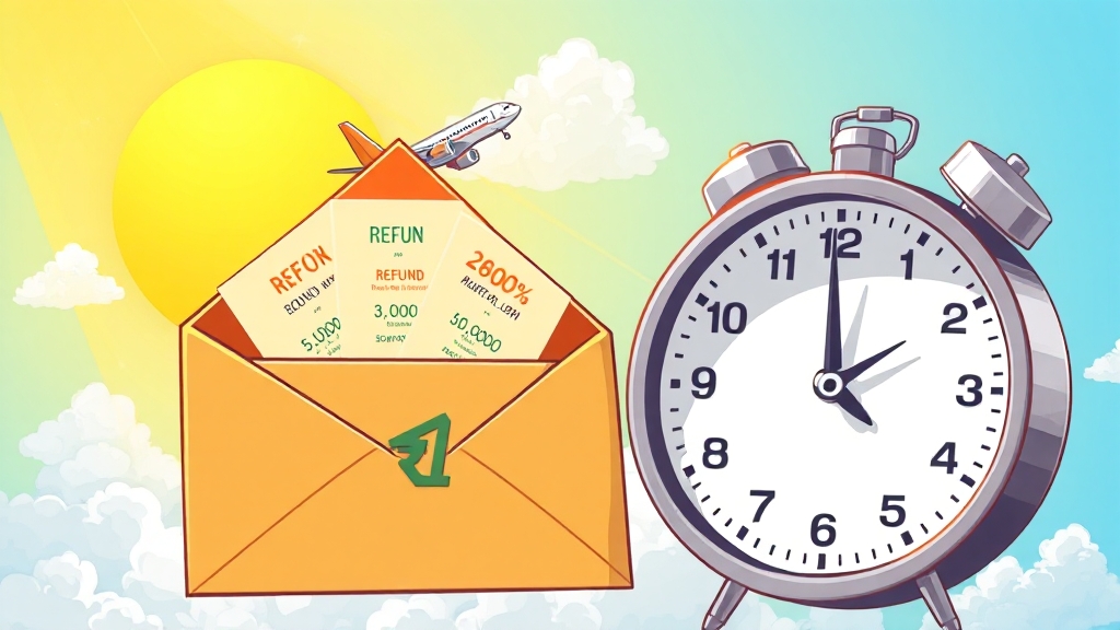 2025년 환급 대상 및 금액 (cartoon 스타일)