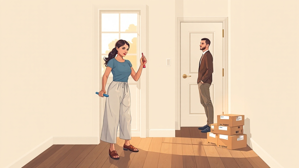 아파트 꿈의 기본 의미 (illustration 스타일)