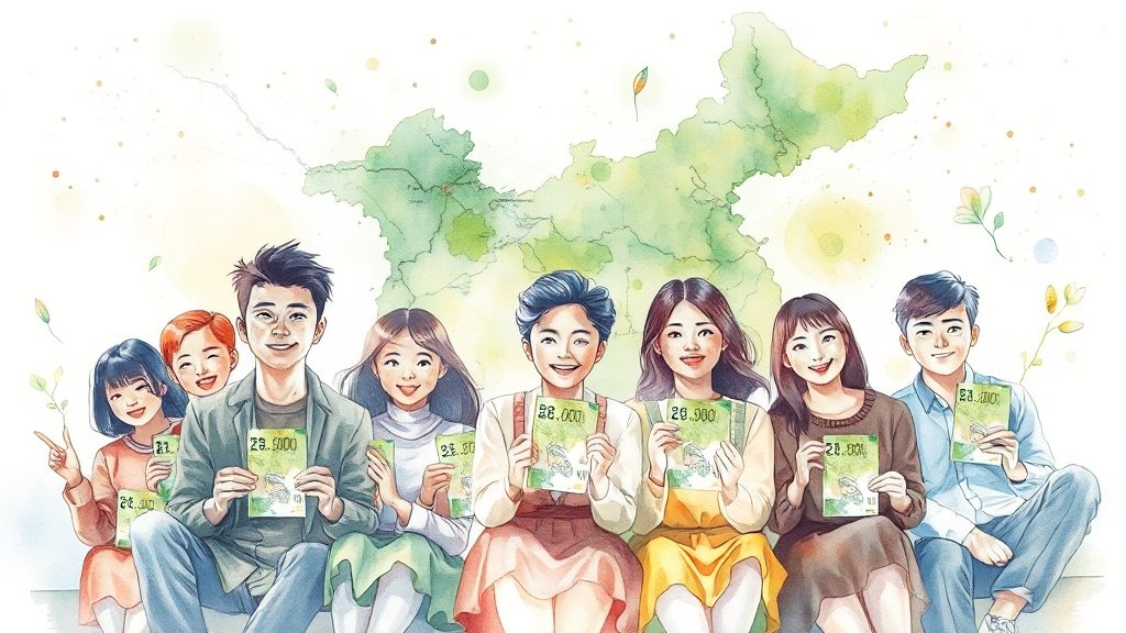 정부지원금 25만원, 왜 지급되나요? (watercolor 스타일)