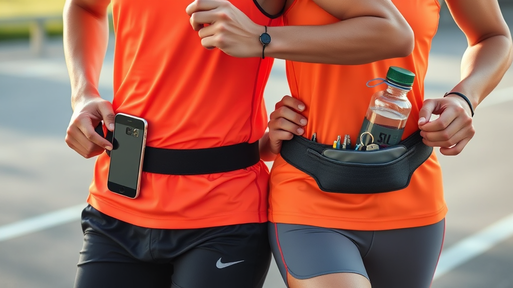 나에게 맞는 나이키 러닝벨트 모델 찾기 (realistic 스타일)