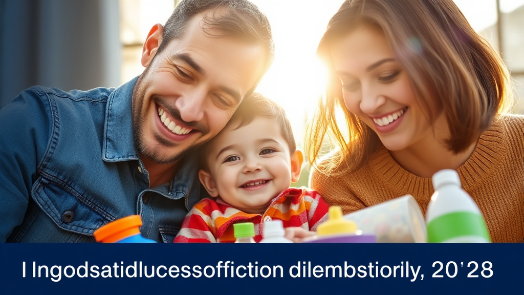 2026년 육아 지원 혜택 모음 (realistic 스타일)