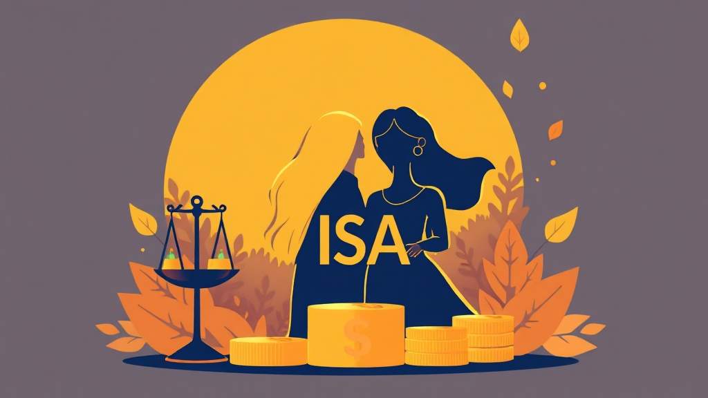 맞벌이 부부를 위한 금 투자 절세 팁 (illustration 스타일)