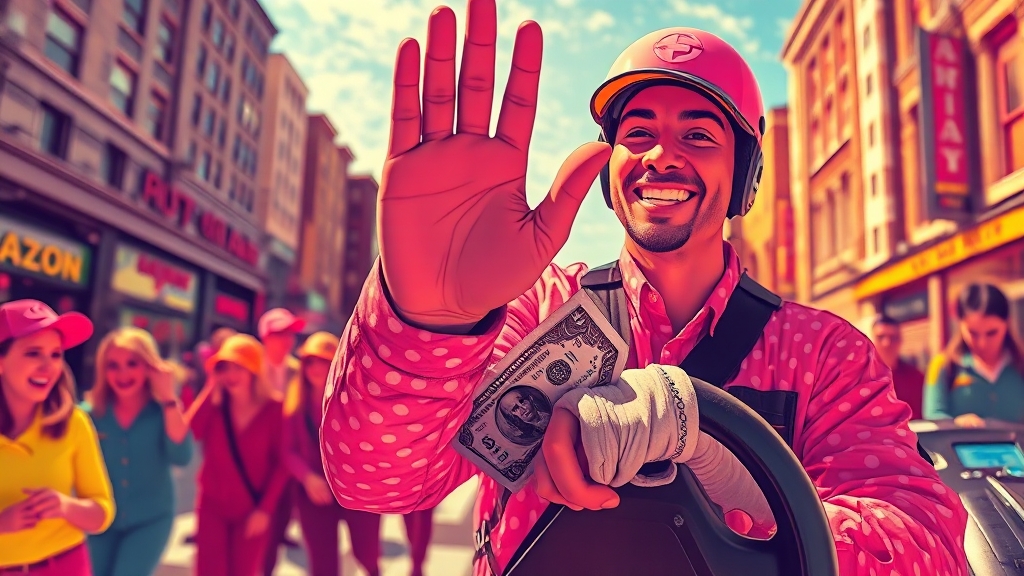 분실물 반환 시, 유의사항 (popart 스타일)