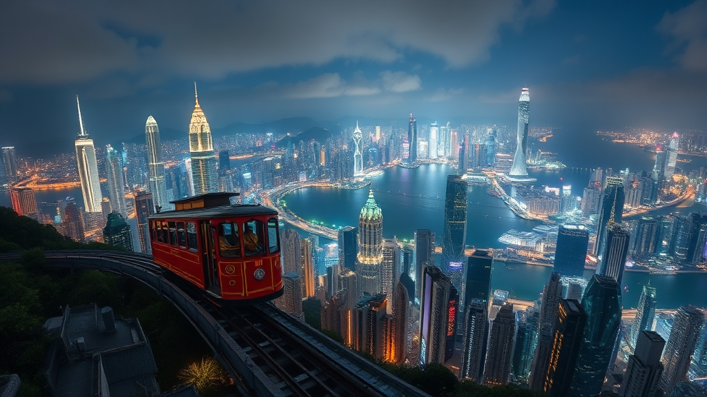 추천 3: 백만불 야경 투어 (realistic 스타일)