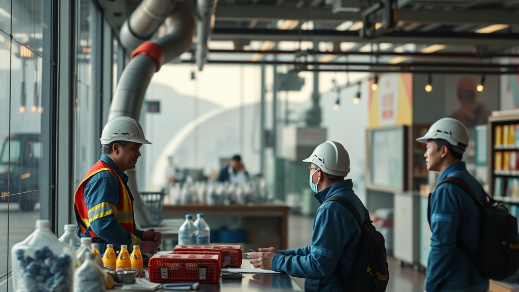 그날의 주요 뉴스 핵심 정리 (realistic 스타일)