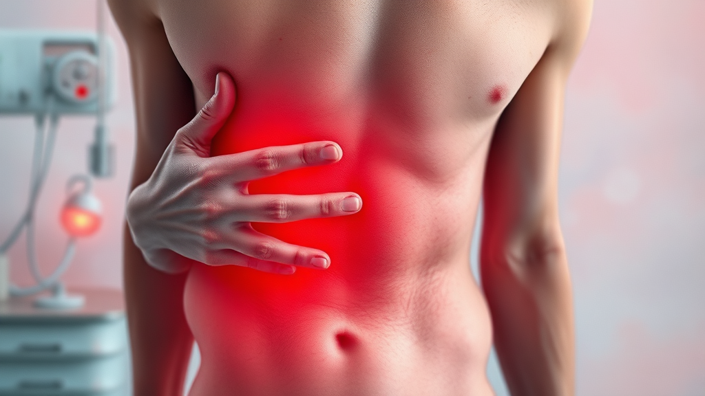 맹장염, 무엇일까요? (watercolor 스타일)