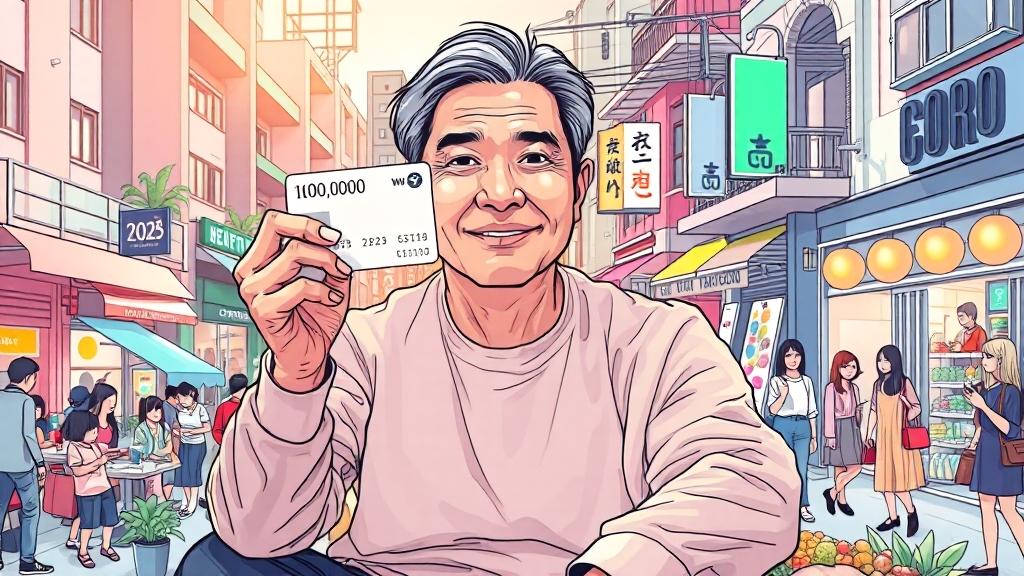 소비쿠폰, 왜 지급될까? (illustration 스타일)