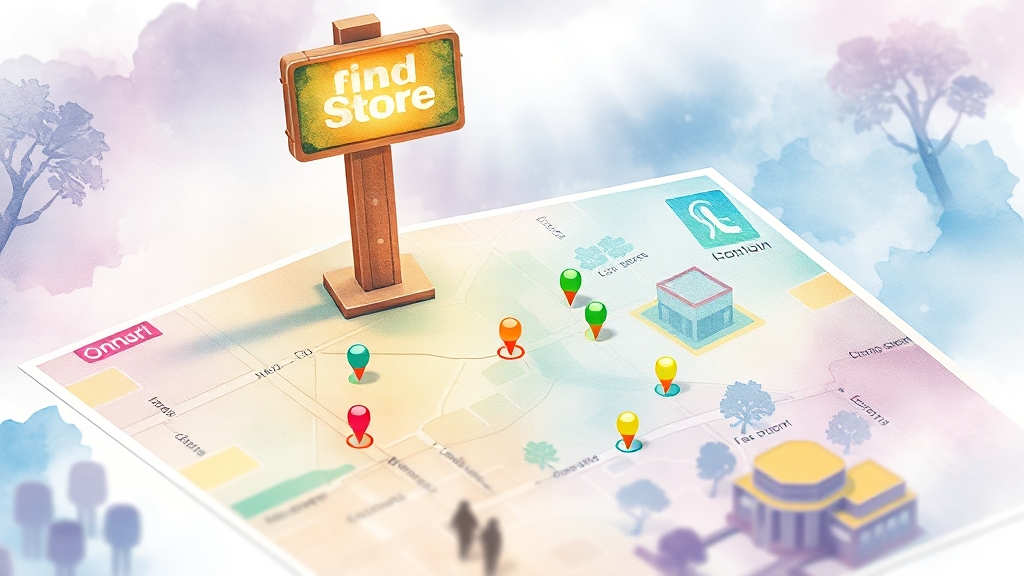 온누리상품권 사용처 찾는 방법 (watercolor 스타일)