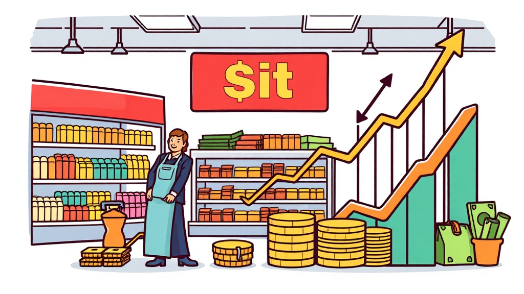 환율, 경제에 어떤 영향? (cartoon 스타일)