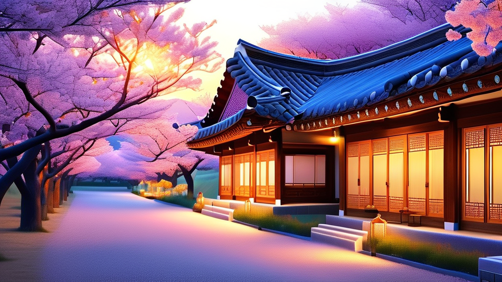 축제를 더욱 풍성하게: 주변 맛집 및 카페 추천 (realistic 스타일)