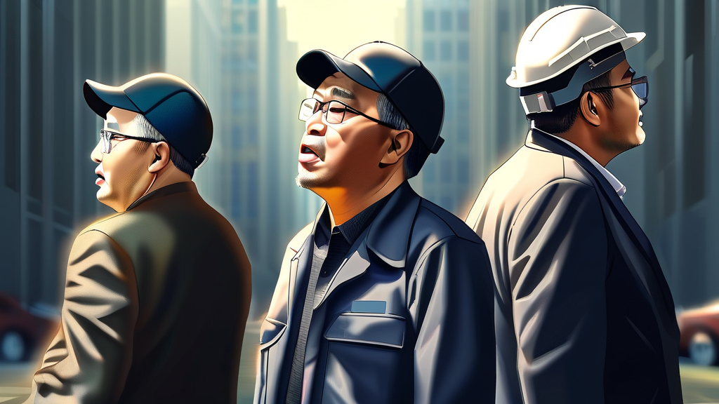 경제 동향: 시장의 움직임과 전망 (realistic 스타일)