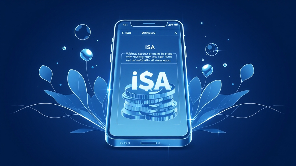 ISA 계좌 출금 기본 절차 (illustration 스타일)