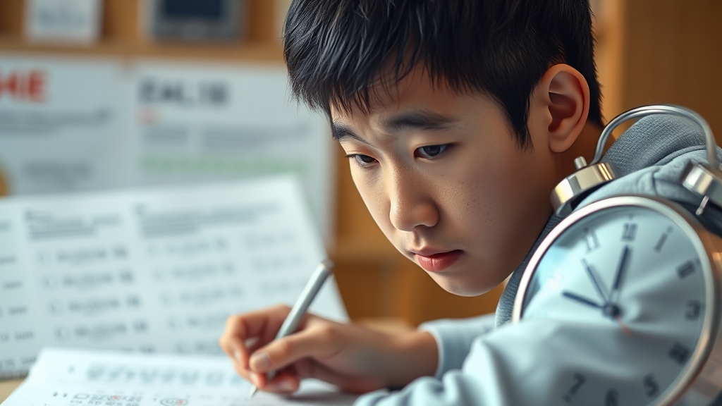 문제지/정답 공개, 언제? (realistic 스타일)