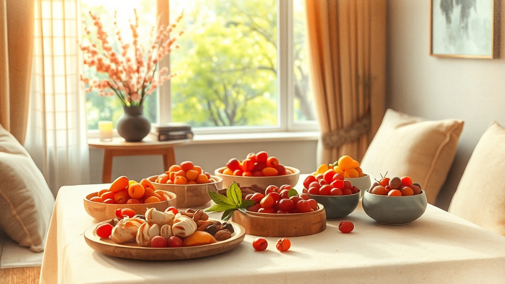 구기자, 맛있게 즐기는 방법 (watercolor 스타일)