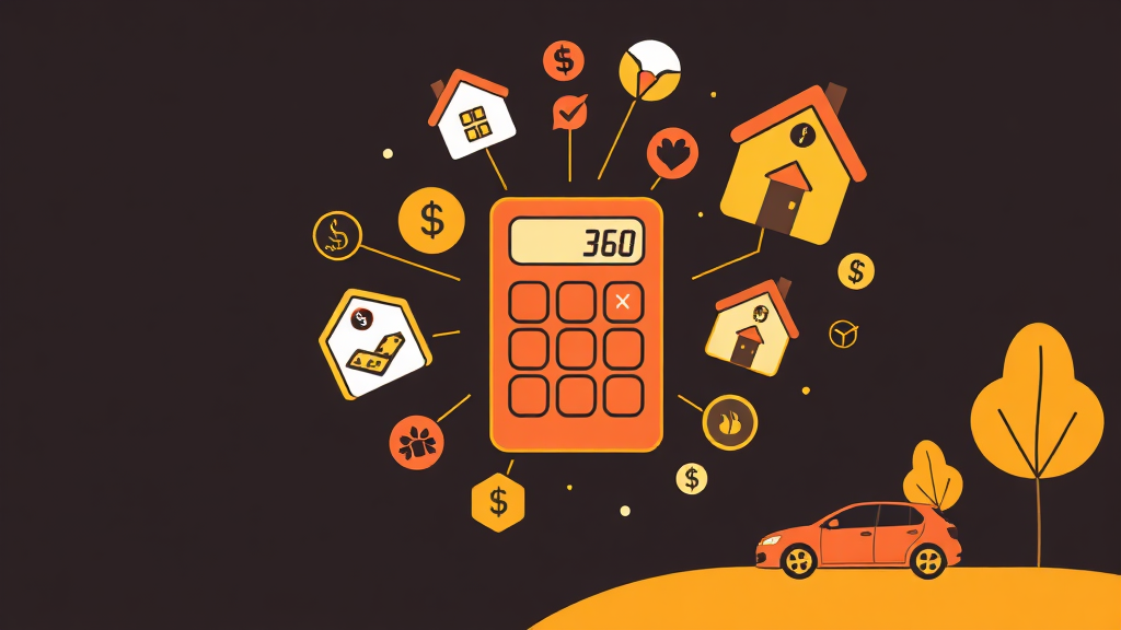 소득인정액, 어떻게 계산될까? (illustration 스타일)