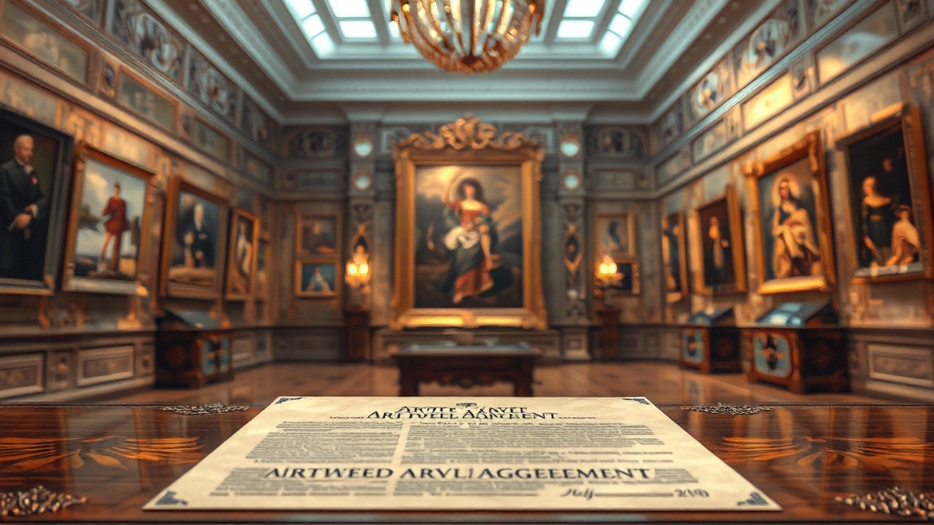 작품 구매와 관리 (realistic 스타일)