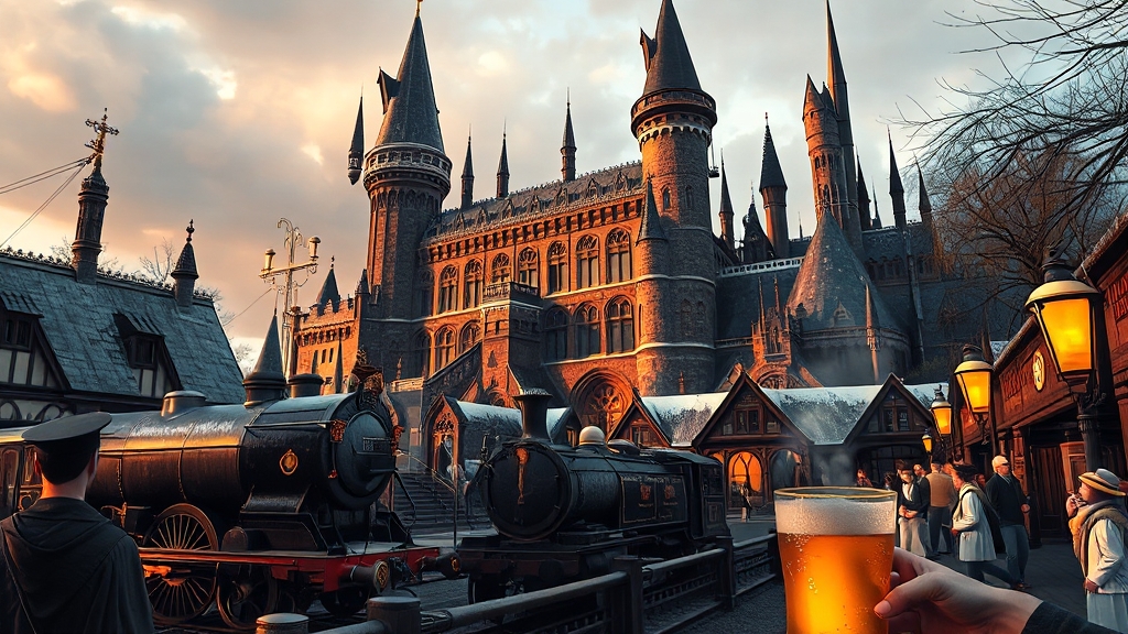 해리포터 존 체험 (realistic 스타일)