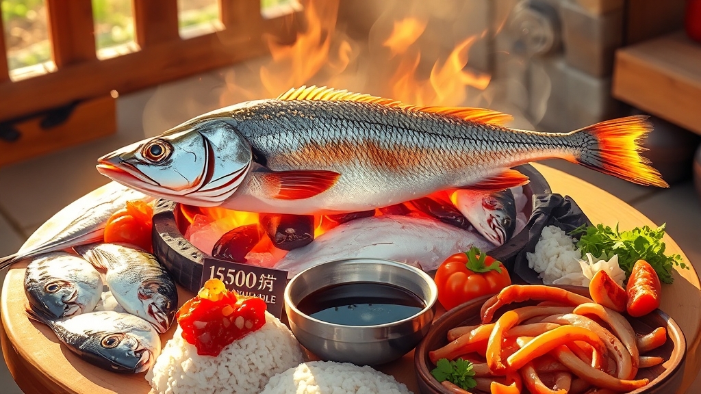 메뉴 & 가격 정보 (illustration 스타일)