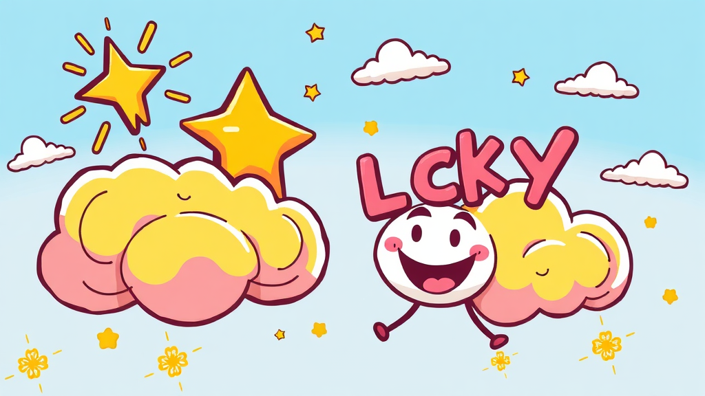 오늘의 운세 (cartoon 스타일)