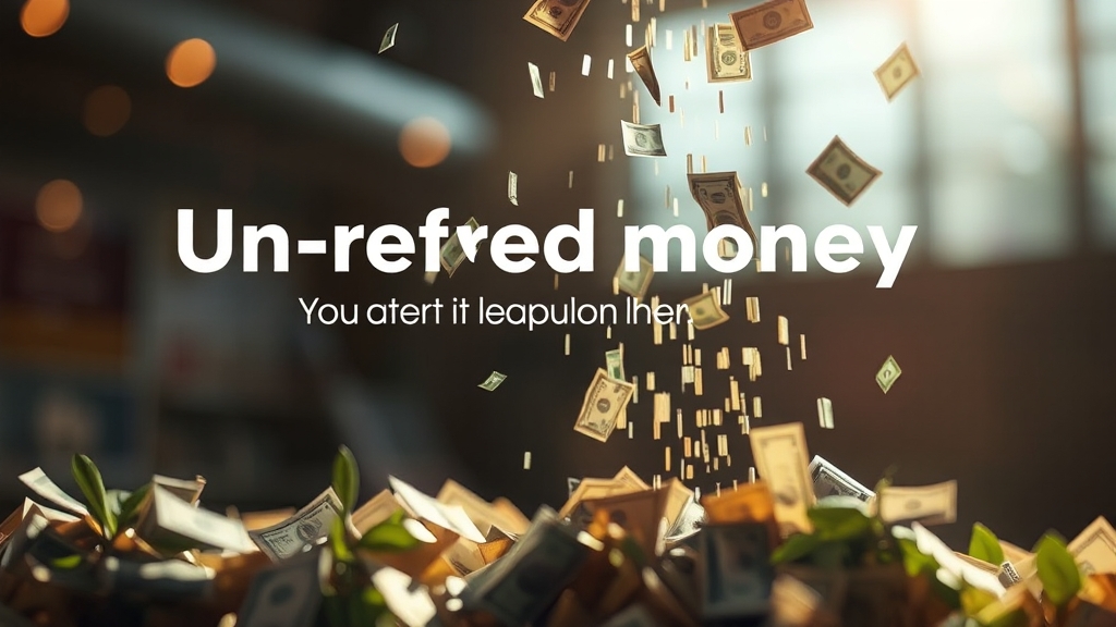 환급 신청 절차 및 정보 (realistic 스타일)