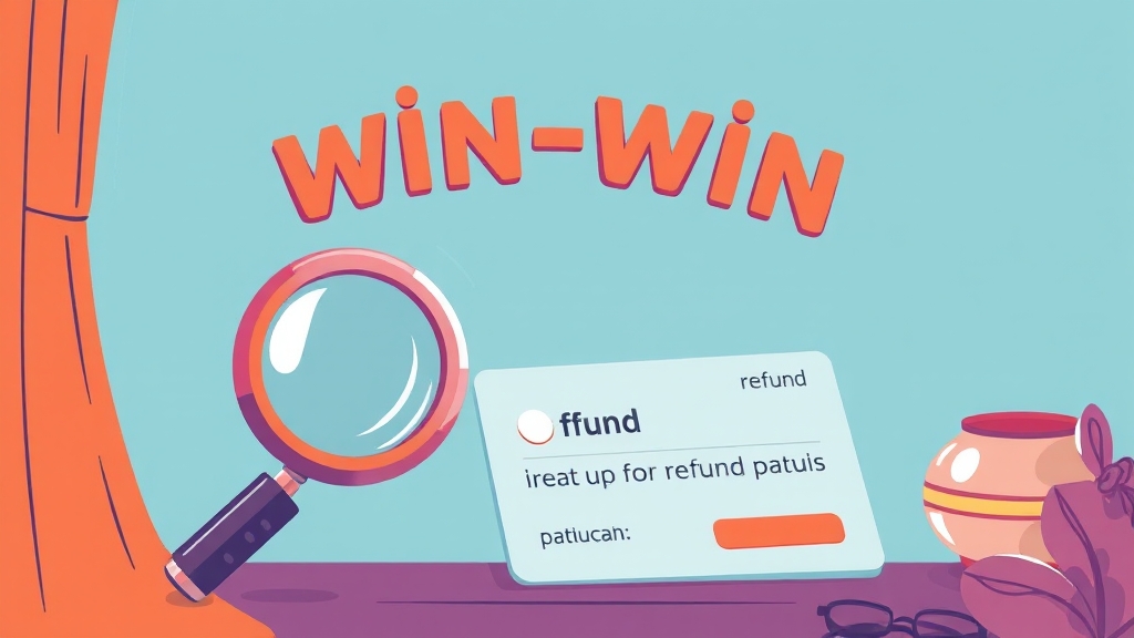 환급 조회 방법 (illustration 스타일)