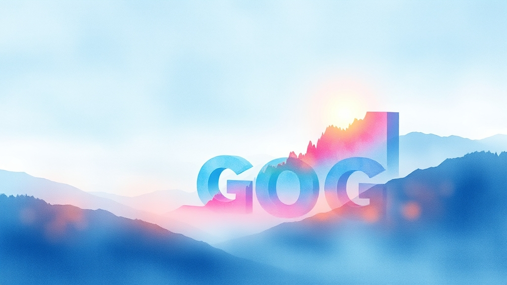 GOOG 주식, 현재 가치는? (watercolor 스타일)