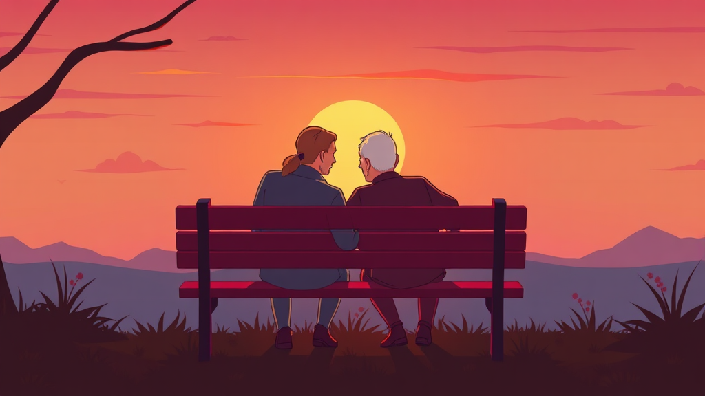 왜 50대 노후 준비? (cartoon 스타일)