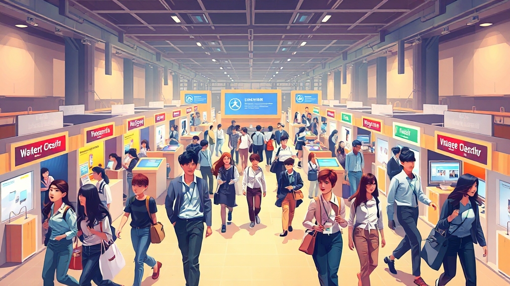 박람회, 무엇이 특별할까? (illustration 스타일)
