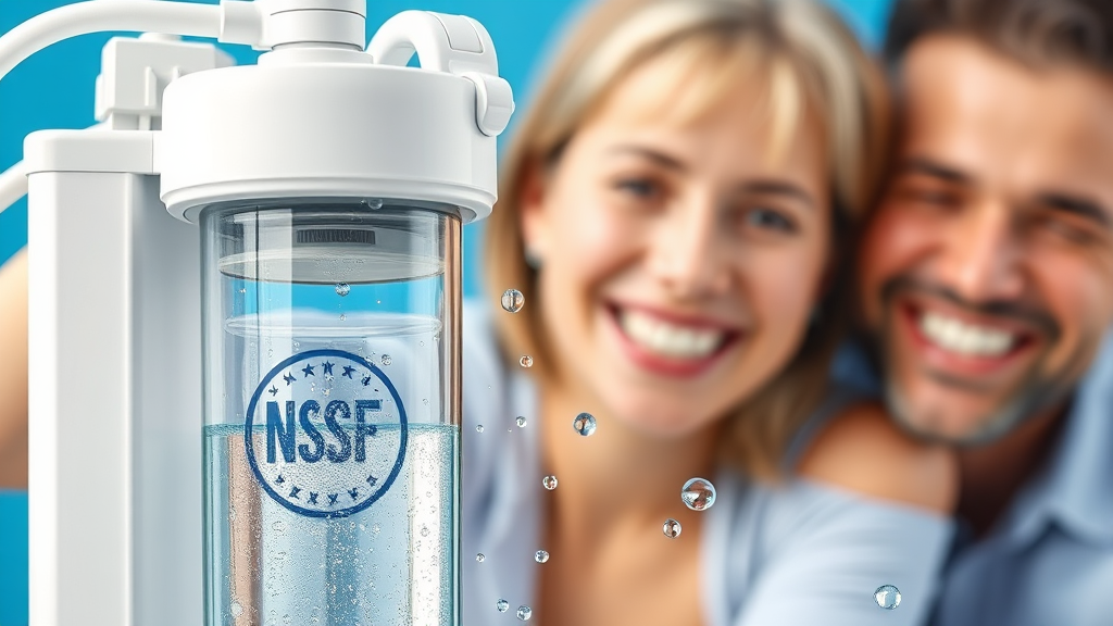 NSF 인증, 무엇일까요? (realistic 스타일)