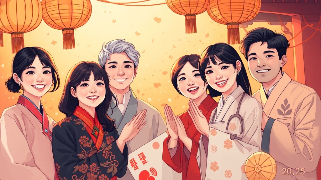 추석 인사 시 유의사항 (illustration 스타일)