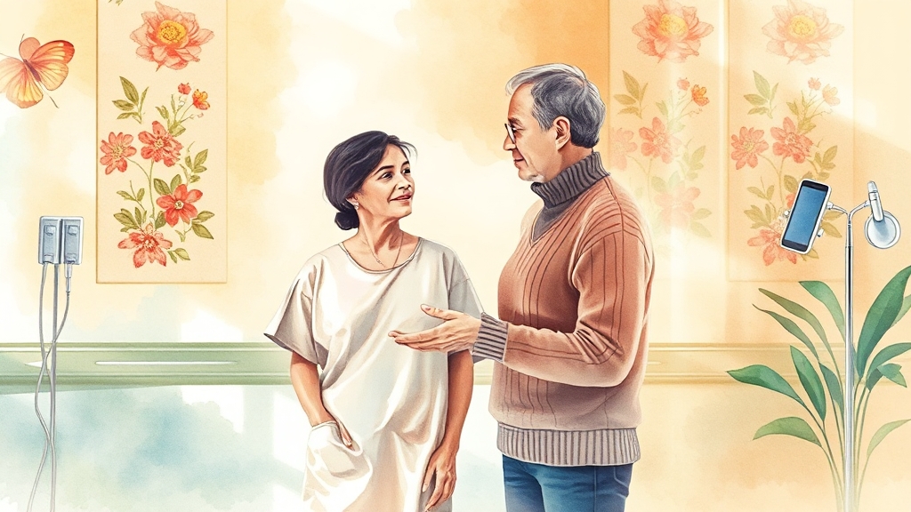 심리적 안정, 어떻게 유지해야 할까요? (watercolor 스타일)