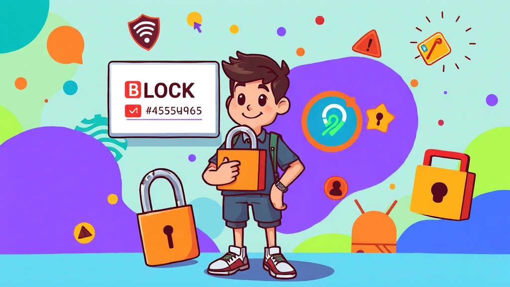 개인정보 보호, 쉬운 방법은? (cartoon 스타일)