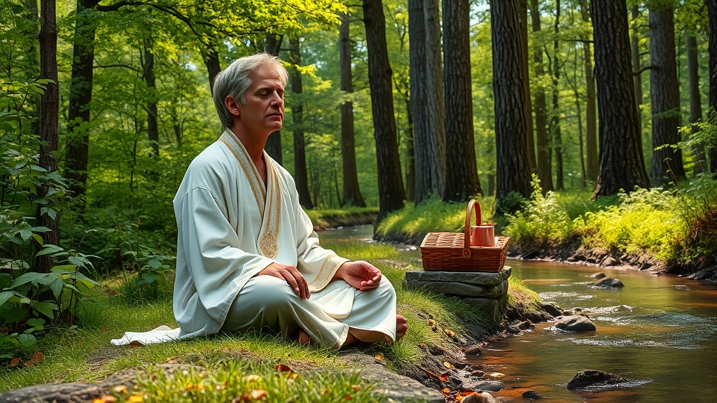 생활 습관 개선 (realistic 스타일)