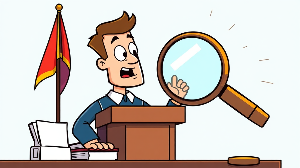 억울한 과태료, 이의 신청 방법 (cartoon 스타일)